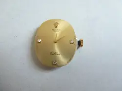 ROLEX CELLINI MANUAL 1601 MOVEMENT VOLL WORKING ORIGINAL CROWN 19 JEWELS DIAMOND