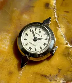 VINTAGE LADIES ROLEX 18K WHITE GOLD REF. 8978 - NEEDS SERVICE