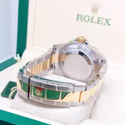 Rolex 40mm 18K Half Yellow Gold Blue Dial Submariner Date REF: 16613 (Z Series)