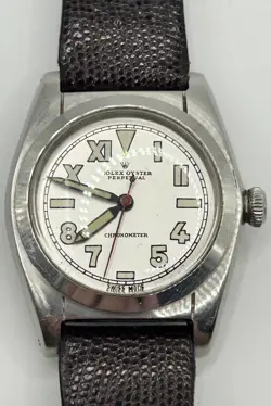 31MM VINTAGE ROLEX OYSTER PERPETUAL BUBBLE BACK 2940