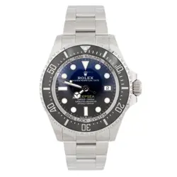 ROLEX DEEPSEA JAMES CAMERON STAINLESS STEEL BLUE DIAL 44MM 136660 FULL SET