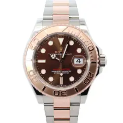 ROLEX YACHT-MASTER 40MM CHOCOLATE DIAL WATCH 126621 ROSE GOLD