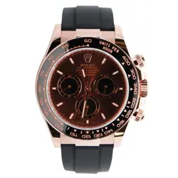 ROLEX DAYTONA 40MM CHOCOLATE DIAL WATCH 126515LN ROSE GOLD