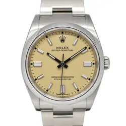 ROLEX OYSTER PERPETUAL 36 126000 RANDOM BEIGE AUTOMATIC MEN'S #U140