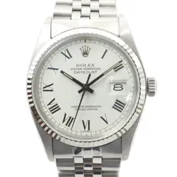 ROLEX DATEJUST 16014 ROMAN BUCKLEY DIAL 55 #U232