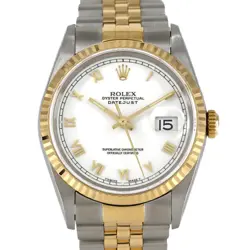AUTHENTIC ROLEX DATEJUST 16233 SSXYG AUTOMATIC #W  #270-004-018-2213