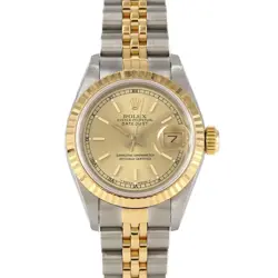 AUTHENTIC ROLEX DATEJUST 69173 SSXYG AUTOMATIC #L  #270-004-121-2766