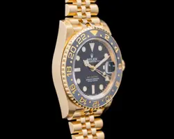 Rolex GMT Master II 126718 18K Yellow Gold WITH BOX AND PAPERS