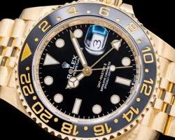 Rolex GMT Master II 126718 18K Yellow Gold WITH BOX AND PAPERS