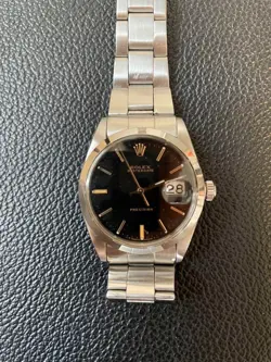 ROLEX OYSTERDATE PRECISION REF.6694 1964 BLACK DIAL HAND WINDING WRISTWATCH
