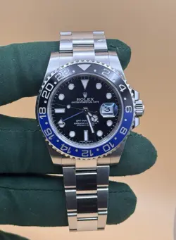 2016 ROLEX GMT MASTER II 116710BLNR BATMAN