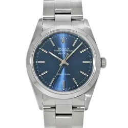 ROLEX AIR-KING 14000 BLUE WATCH 687408