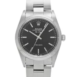 ROLEX AIR-KING 14000 BLACK WATCH 687307