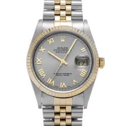 ROLEX DATEJUST 16233 GRAY WATCH 684377