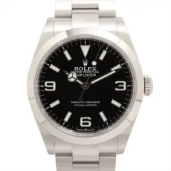 ROLEX EXPLORER 40 224270 SS SS AT BLACK DIAL