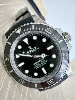 2023 ROLEX SUBMARINER NO DATE 124060 WATCH 41 MM STAINLESS STEEL BLACK