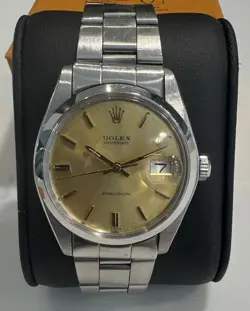 ROLEX 6694 OYSTERDATE 34MM CHAMPAGNE DIAL