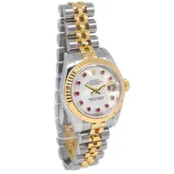 ROLEX REF.179173 OYSTER PERPETUAL DATEJUST 26MM SELF-WINDING WATCH 18K SS 195401