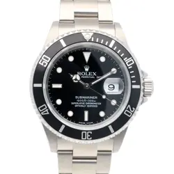 ROLEX Submarina Watches 16610 Stainless Steel D number used