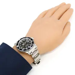 ROLEX Submarina Watches 16610 Stainless Steel D number used