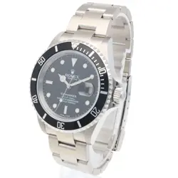ROLEX Submarina Watches 16610 Stainless Steel D number used