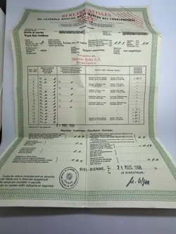 VINTAGE ROLEX DE CONTROLE CHRONOMETER 1968 SUBMARINER GMT DATE ?