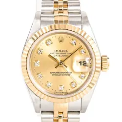 ROLEX DATEJUST 69173G WATCHES / YELLOW MECHANICAL AUTOMATIC WOMEN