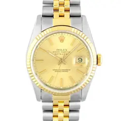 ROLEX DATEJUST 16233 COMBI #082