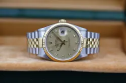 ROLEX 16233 CHAMPAGNE DIAMOND DATEJUST 36MM 1991
