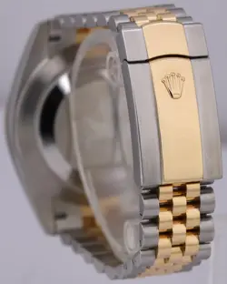 PAPERS Rolex DateJust 41 CHAMPAGNE 18K Gold Steel JUBILEE 41mm 126333 Watch BOX