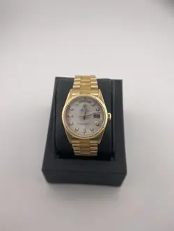 ROLEX DAY-DATE PRESIDENT REF 18248 18K SOLID GOLD WITH DIAMOND DIAL
