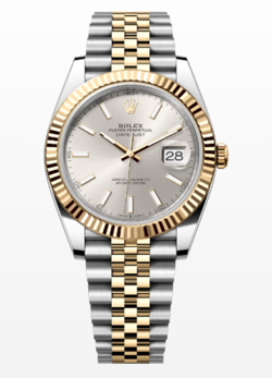 SILVER DIAL 41MM