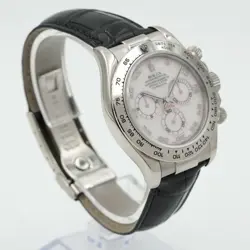 Rolex Daytona 116519 MOP Dial 18K White Gold 40mm Papers Only Circa 2000