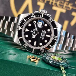 2025  ROLEX SUBMARINER DATE 41MM 126610LN CERAMIC BLACK DIAL STAINLESS AUTO B&P