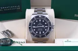 ROLEX 2022 SUBMARINER 41 NO DATE STAINLESS STEEL BOX/PAPERS/CARD 124060
