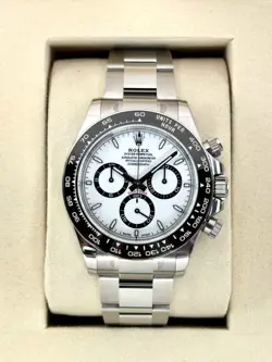 NEW 2025 ROLEX DAYTONA 40MM 126500LN STAINLESS STEEL PANDA DIAL (STICKERED)