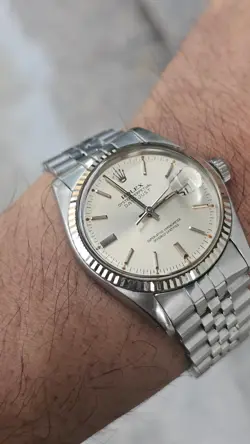SILVER DIAL MEN'S