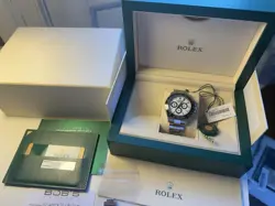 ROLEX COSMOGRAPH DAYTONA WHITE DIAL PANDA ,116500LN, BOX AND PAPERS
