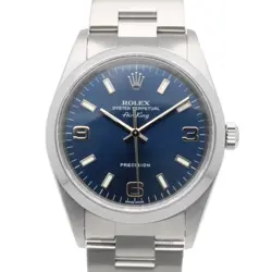 ROLEX AIR KING WATCHES 14000M STAINLESS STEEL OVERHAULED USED