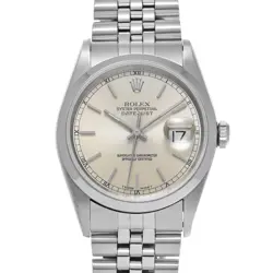 ROLEX DATEJUST 16200 SILVER WATCH 687305