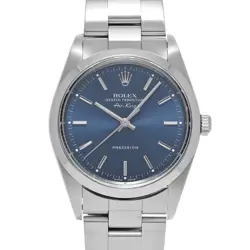 ROLEX AIR-KING 14000 BLUE WATCH 687464