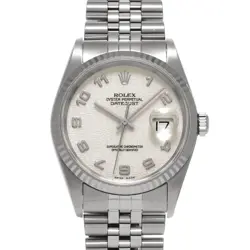 ROLEX DATEJUST 16234 IVORY COMPUTER WATCH 687438