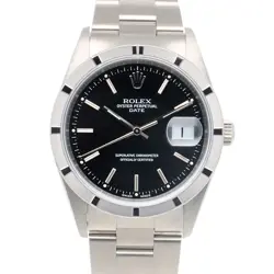 ROLEX DATE WATCHES 15210 STAINLESS STEEL NO. Y 2002 OVERHAULED USED