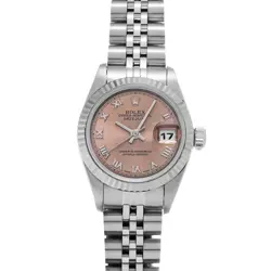 ROLEX DATEJUST 69174 PINK WATCH 687379