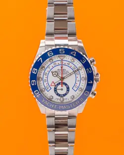 ROLEX YACHTMASTER II 44MM 116680 BLUE CERAMIC REGATTA TIMER 2021