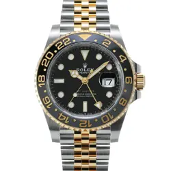 ROLEX GMT-MASTER II 126713GRNR BLACK CASE SIZE 40×40MM MEN'S USED WATCH #81219