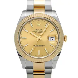 ROLEX DATEJUST 41 126333 CASE SIZE 40×40MM MEN'S USED WATCH #811219