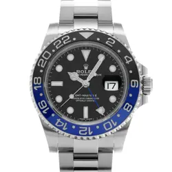 ROLEX GMT-MASTER II 116710BLNR BLACK MEN'S USED WATCH #811119