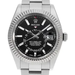 ROLEX SKY-DWELLER 326934 BLACK RANDOM NUMBER SECOND HAND MENS