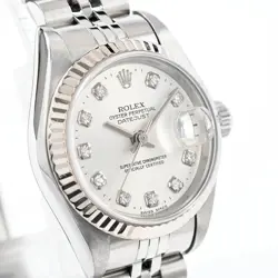 ROLEX Datejust 79174G Silver Case Size 26mm Ladies Used Watch #82819